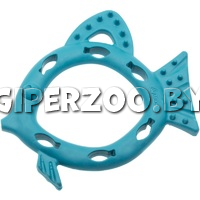 Игрушка для собак COMFY SNACKY рыбка бирюзовая для лакомств плавающая Игрушка для собак COMFY SNACKY рыбка бирюзовая для лакомств плавающая