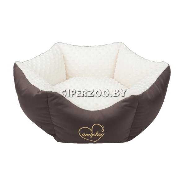 Лежак-корона Amiplay Babydoll кремовый Лежак-корона Amiplay Babydoll кремовый