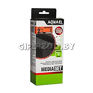 AQUAEL Наполнитель для фильтра Filtr.sponge FAN 2 Plus CARBO AQUAEL Наполнитель для фильтра Filtr.sponge FAN 2 Plus CARBO