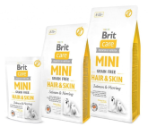 Brit Care MINI GF Hair & Skin (Лосось и сельдь), 2кг