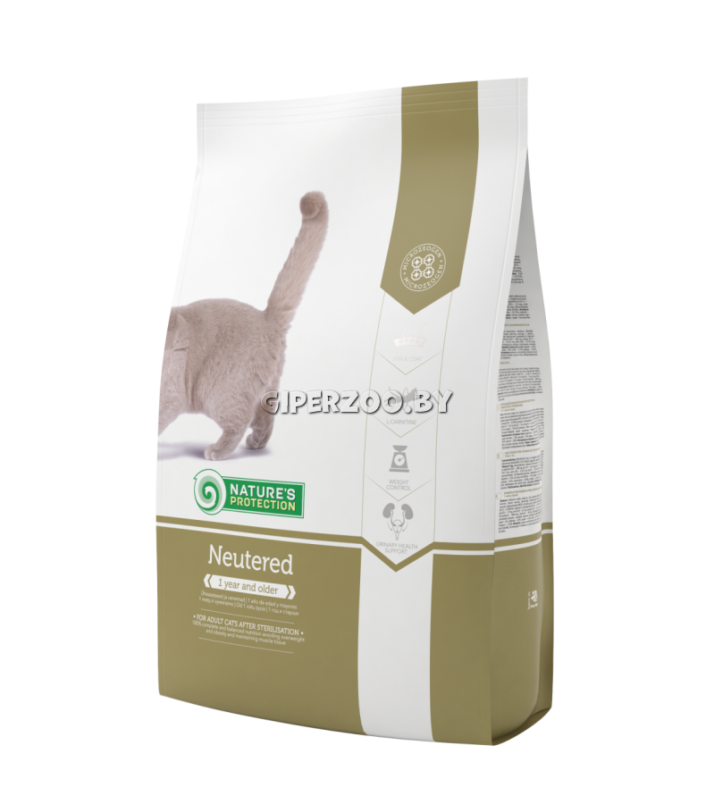 Nature's Protection Neutered (курица), 7 кг Nature's Protection Neutered (курица), 7 кг