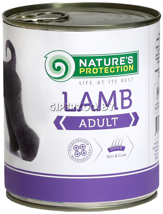 Nature's Protection Adult с ягненком, 800 гр Nature's Protection Adult с ягненком, 800 гр