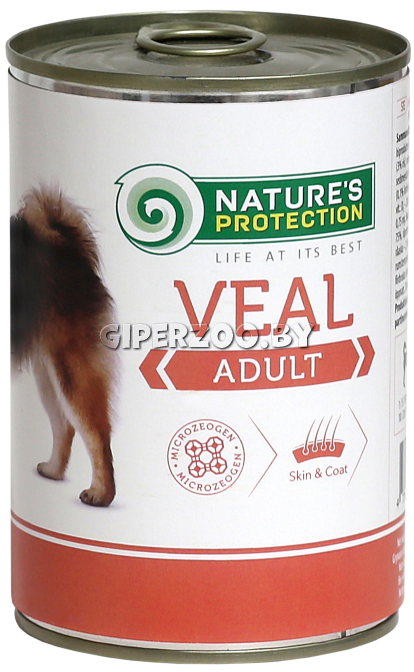 Nature's Protection Adult с телятиной, 400 гр Nature's Protection Adult с телятиной, 400 гр