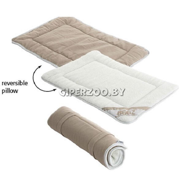 Плюшевая лежанка для собак Lounge Pod Mat Stone/Cream S Плюшевая лежанка для собак Lounge Pod Mat Stone/Cream S