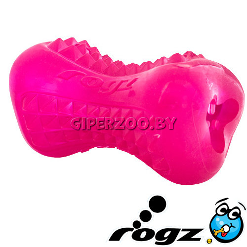 Игрушка для собак Rogz Yumz Treat Small кость резиновая, 8,8 см Игрушка для собак Rogz Yumz Treat Small кость резиновая, 8,8 см