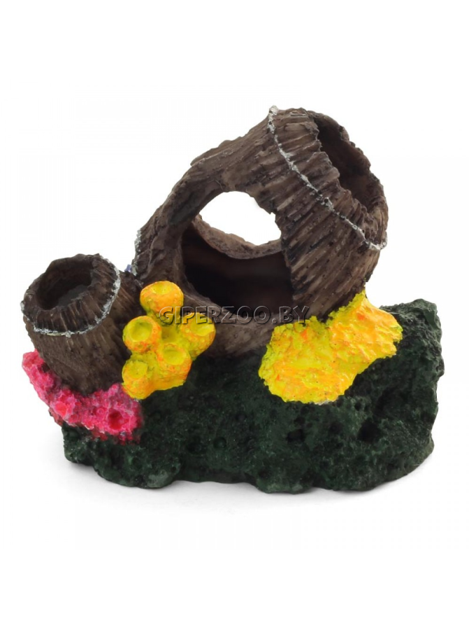 Декорация для аквариума LAGUNA Две бочки 080KB 12,2х8х9,2 см Декорация для аквариума LAGUNA Две бочки 080KB 12,2х8х9,2 см