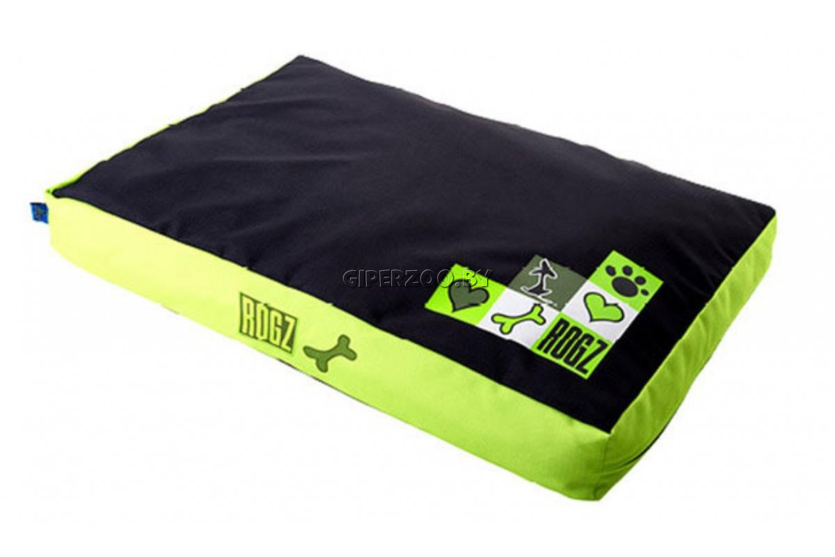 Rogz Spice Pod Flat Лежак с бортиками лайм, XL Rogz Spice Pod Flat Лежак с бортиками лайм, XL