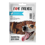 Лакомство для собак For Friends Медальоны из утиного мяса, 50 гр