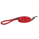 Поводок Rogz Rope красный L, 1,8 м