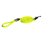 Поводок Rogz Rope желтый М, 1,8 м