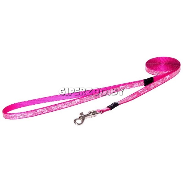 Поводок Rogz Trendy удлиненный розовый XS, 1,8 м Поводок Rogz Trendy удлиненный розовый XS, 1,8 м