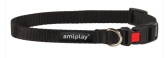 Oшейник Amiplay Basic с блокировкой черный M
