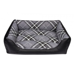 Amiplay ZipClean 4 in 1 Kent Лежанка-софа черная, XS
