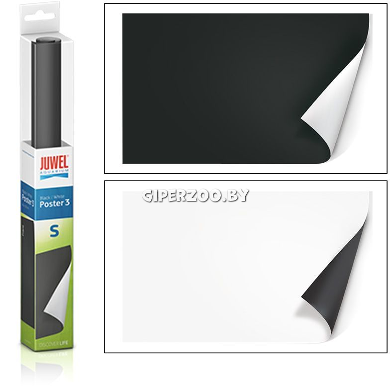 Фон для аквариума Juwel Poster 3 черный/белый, 150*60см Фон для аквариума Juwel Poster 3 черный/белый, 150*60см