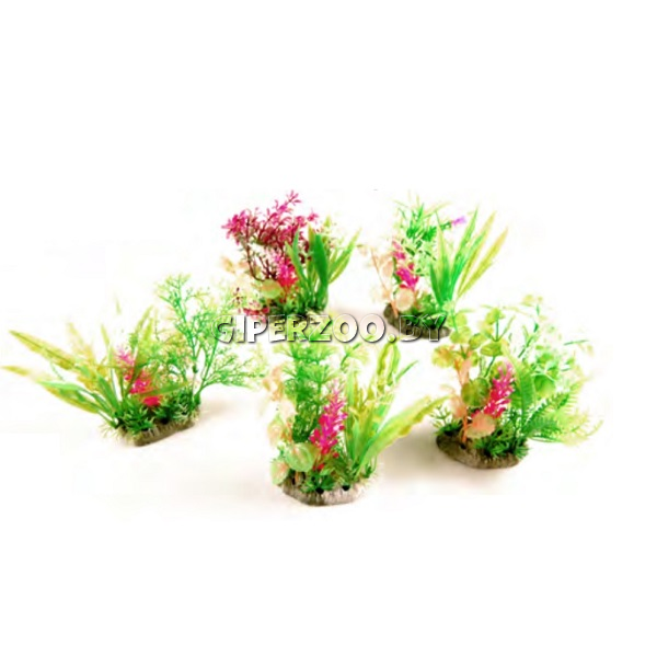 Пластиковое растение для аквариума Aquael MIX, 5шт Пластиковое растение для аквариума Aquael MIX, 5шт