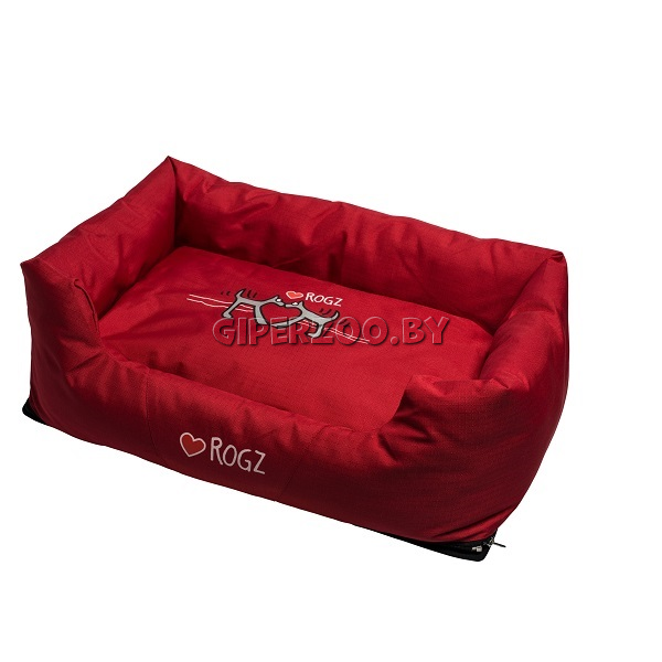 Rogz Spice Podz Лежак с бортиками красный, S Rogz Spice Podz Лежак с бортиками красный, S