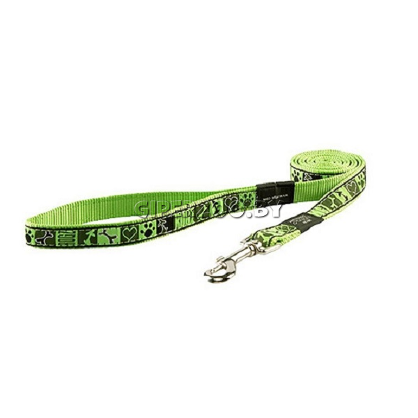 Поводок Rogz Fancy dress салатовый S, 1,8 м Поводок Rogz Fancy dress салатовый S, 1,8 м