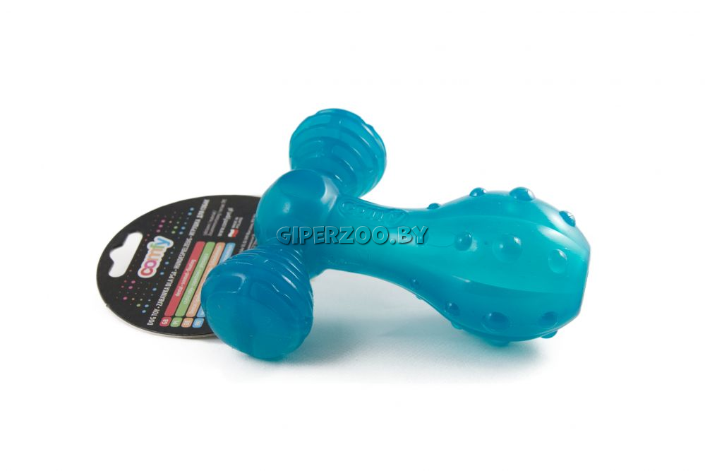 Игрушка для собак COMFY DENTAL мятный молот бирюзовый для лакомств с ароматом мяты Игрушка для собак COMFY DENTAL мятный молот бирюзовый для лакомств с ароматом мяты