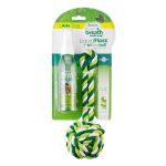 Гигиеническое средство TropiClean FRESH BREATH LIQUIDFLOSS+ROPE BALL