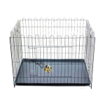 Клетка для собак Happy Pet черная 91*62*67 cм