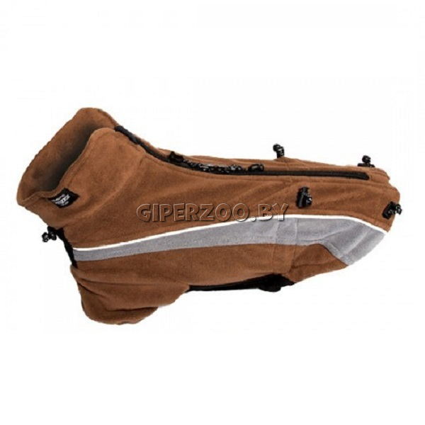 Попона для собак Rogz из флиса PolarSkin, коричневая, XS Попона для собак Rogz из флиса PolarSkin, коричневая, XS