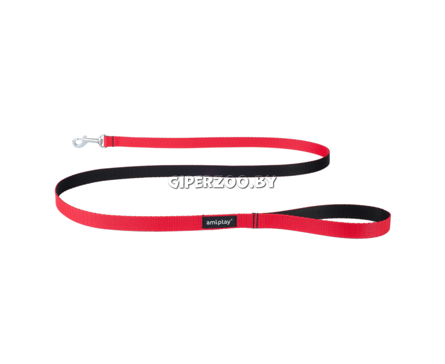 Поводок Amiplay Fusion красный S, 1,5 м Поводок Amiplay Fusion красный S, 1,5 м