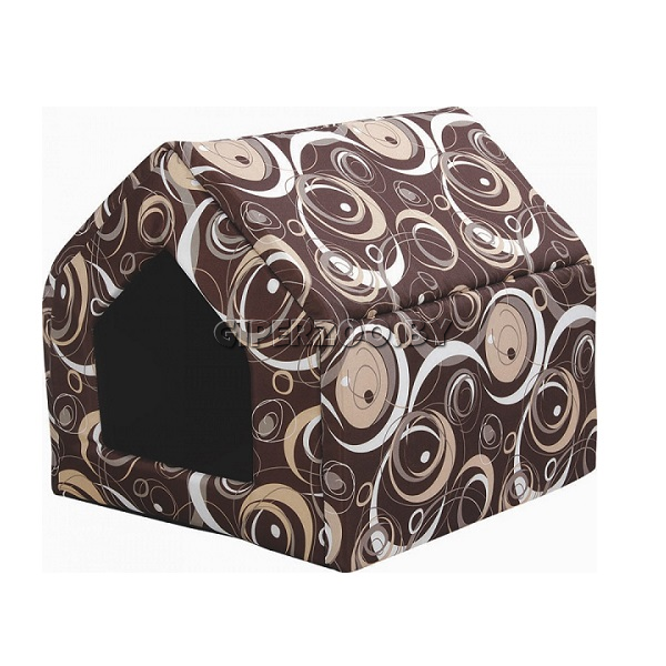 Домик для животных AMI PLAY Crazy S коричневый Домик для животных AMI PLAY Crazy S коричневый