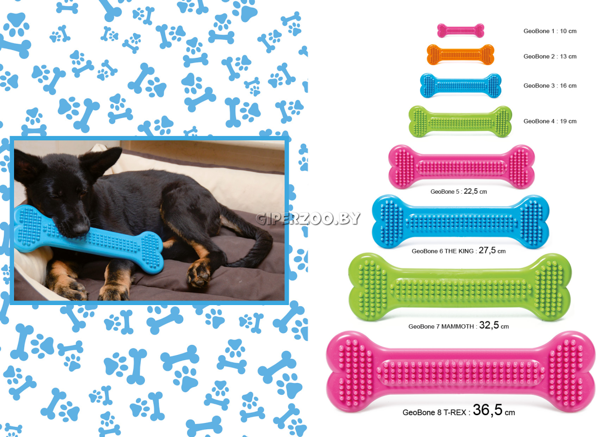 Georplast Игрушка-кость для собак GeoBone Georplast Игрушка-кость для собак GeoBone
