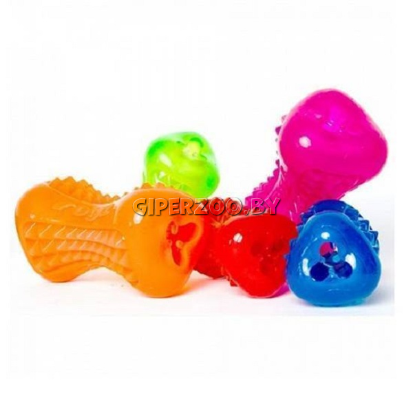 Игрушка для собак Rogz Yumz Treat Small кость резиновая, 8,8 см Игрушка для собак Rogz Yumz Treat Small кость резиновая, 8,8 см