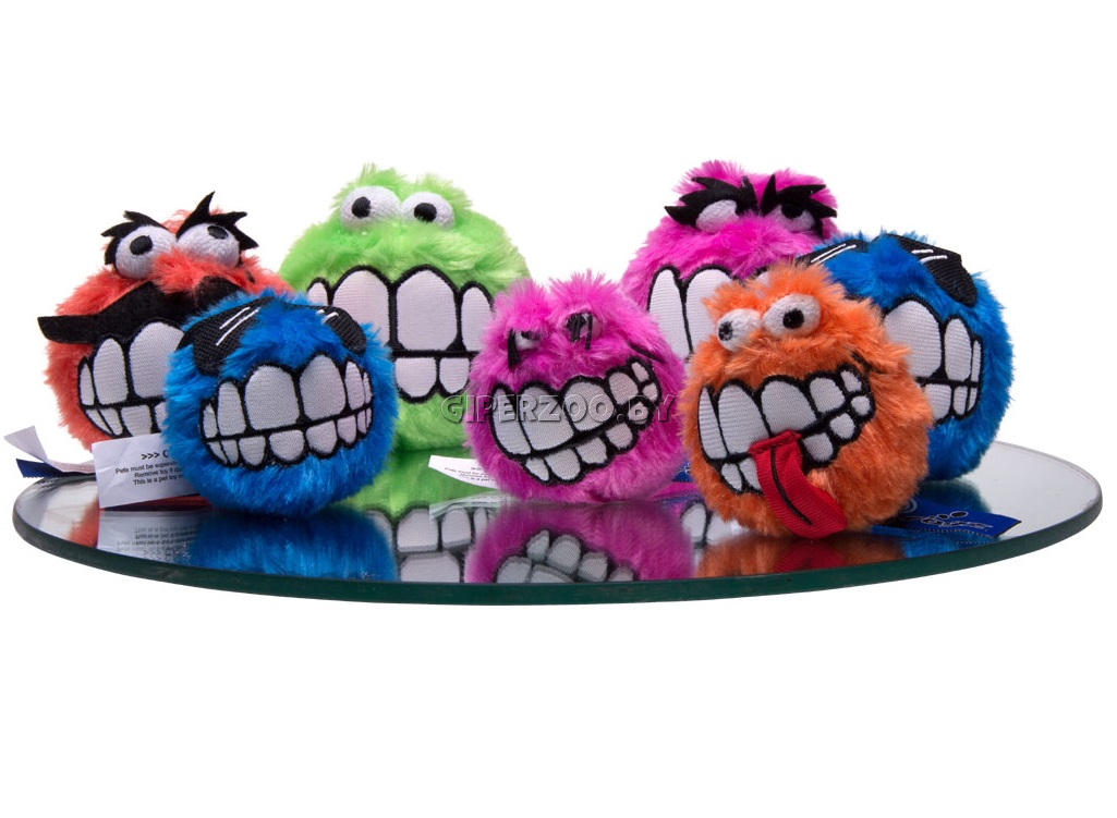 Игрушка для собак Rogz Grinz Fluffy, 6,4 см Игрушка для собак Rogz Grinz Fluffy, 6,4 см