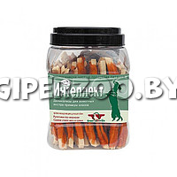 Лакомство для собак GreenQZin ИНТЕЛЛЕКТ Pack (Сушеное утиное мясо на сурими в индивидуальной упаковк Лакомство для собак GreenQZin ИНТЕЛЛЕКТ Pack (Сушеное утиное мясо на сурими в индивидуальной упаковк