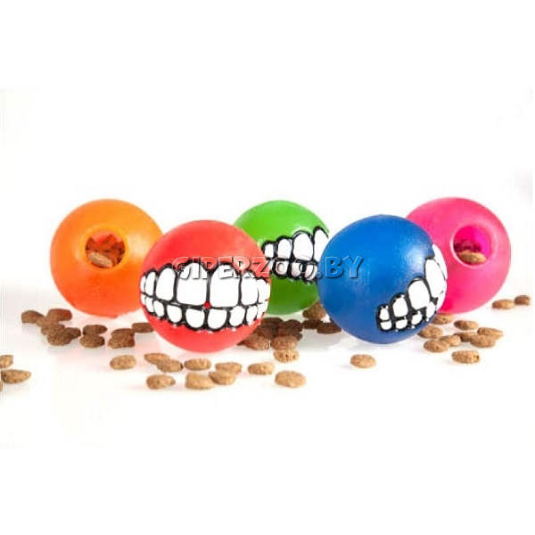 Игрушка длясобак Rogz Grinz Small Lime, 4,9 см Игрушка длясобак Rogz Grinz Small Lime, 4,9 см