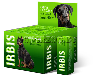 ИРБИС Инсектоакарицидные капли для собак свыше 40 кг, 5 мл ИРБИС Инсектоакарицидные капли для собак свыше 40 кг, 5 мл