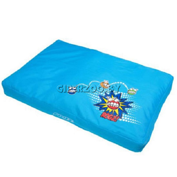 Лежак Rogz Spice Comic голубой, L Лежак Rogz Spice Comic голубой, L