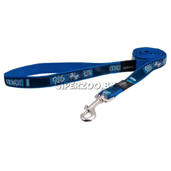 Поводок Rogz Beach Bum Lijn Indigo Bones, 1,4 м Поводок Rogz Beach Bum Lijn Indigo Bones, 1,4 м