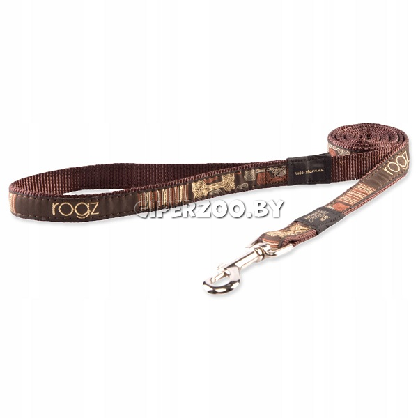 Поводок Rogz Scooter Lijn Mocha Bone, 1,4 м Поводок Rogz Scooter Lijn Mocha Bone, 1,4 м