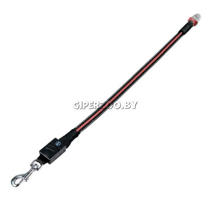 Поводок светящийся Flexi Vario LED Flash Belt S/M черный, 0,4 м Поводок светящийся Flexi Vario LED Flash Belt S/M черный, 0,4 м