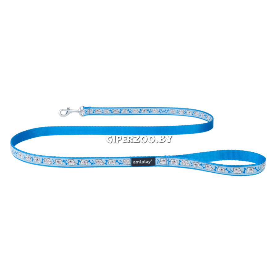 Поводок Аmiplay Wink M Голубой, 1,4 м Поводок Аmiplay Wink M Голубой, 1,4 м