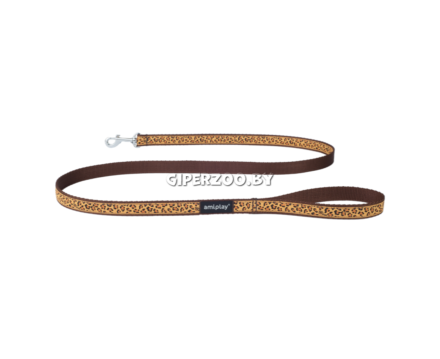Поводок Аmiplay Wink XL Коричневый, 1,4 м Поводок Аmiplay Wink XL Коричневый, 1,4 м