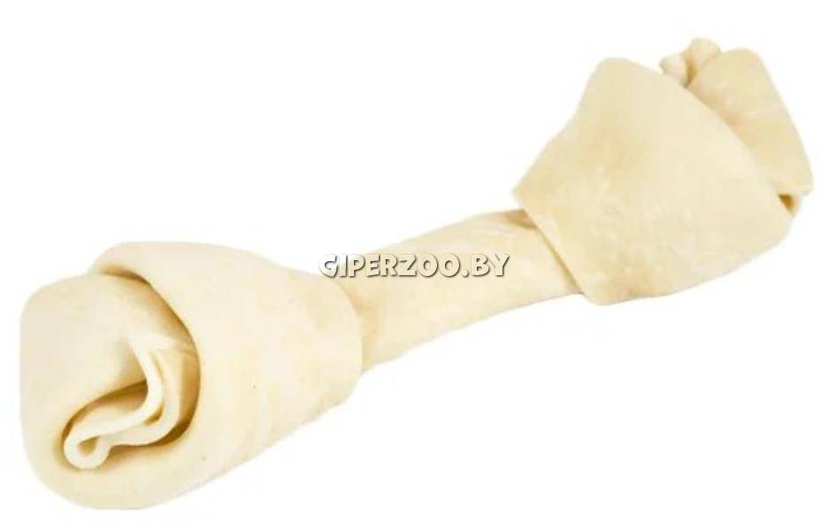 For Dogs Кость для собак узловая натуральная с кальцием, 20 см For Dogs Кость для собак узловая натуральная с кальцием, 20 см