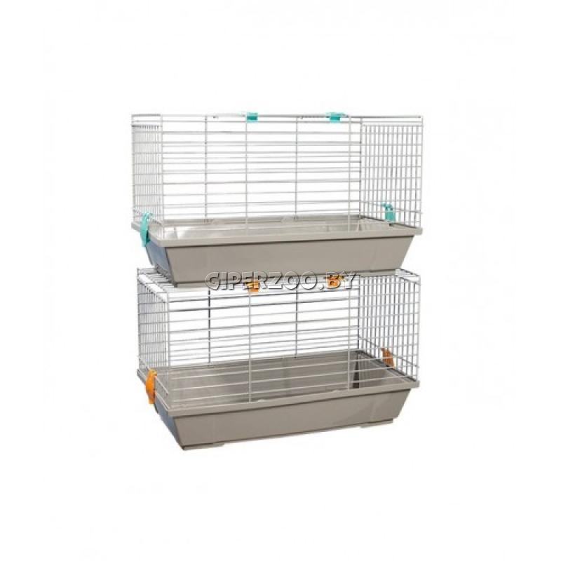 Клетка для морской свинки Voltrega 922 серая 50,5*28*29 см Клетка для морской свинки Voltrega 922 серая 50,5*28*29 см