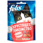 Лакомство для кошек FELIX Хрустящее лакомство с говядиной, 60 гр