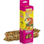 Лакомство для средних попугаев RIO Палочки с тропическими фруктами 2х75 г