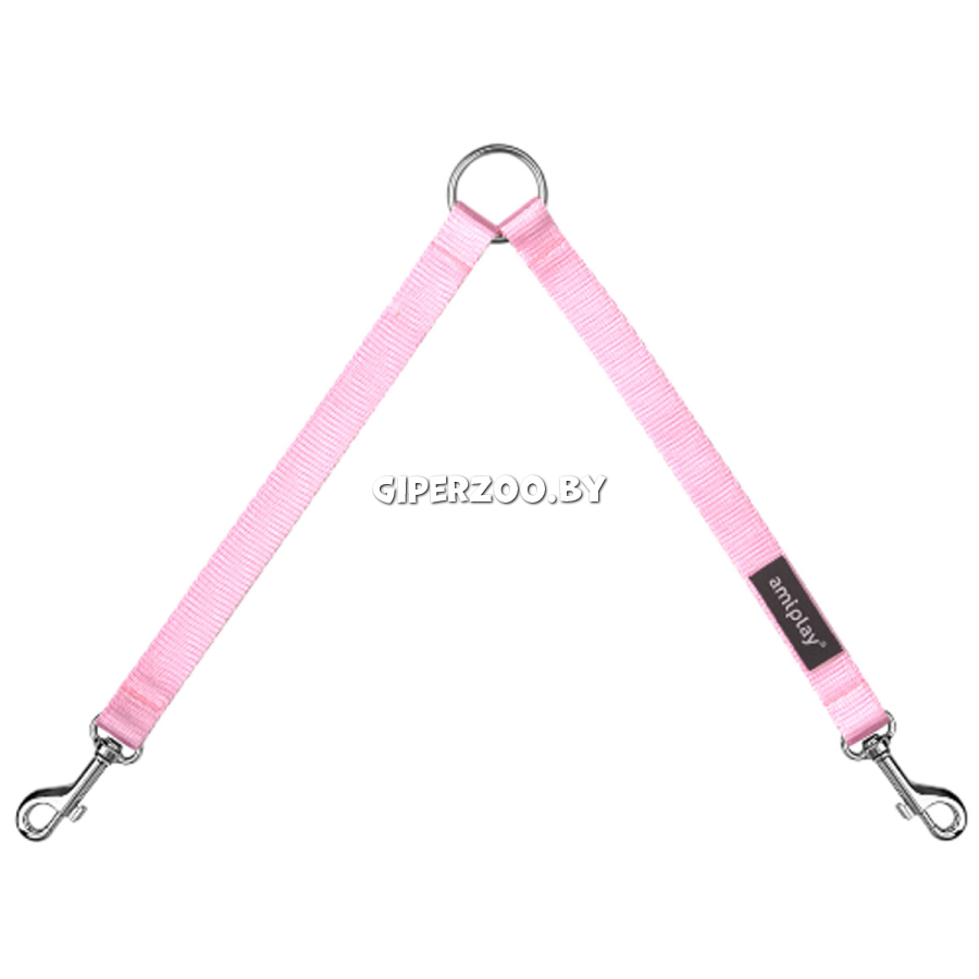 Сворка Amiplay Basic XL розовый, 30 см Сворка Amiplay Basic XL розовый, 30 см