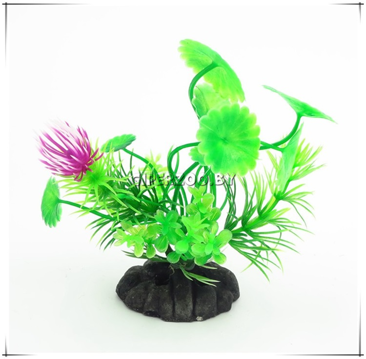 Растение пластиковое для аквариума 10 см Растение пластиковое для аквариума 10 см