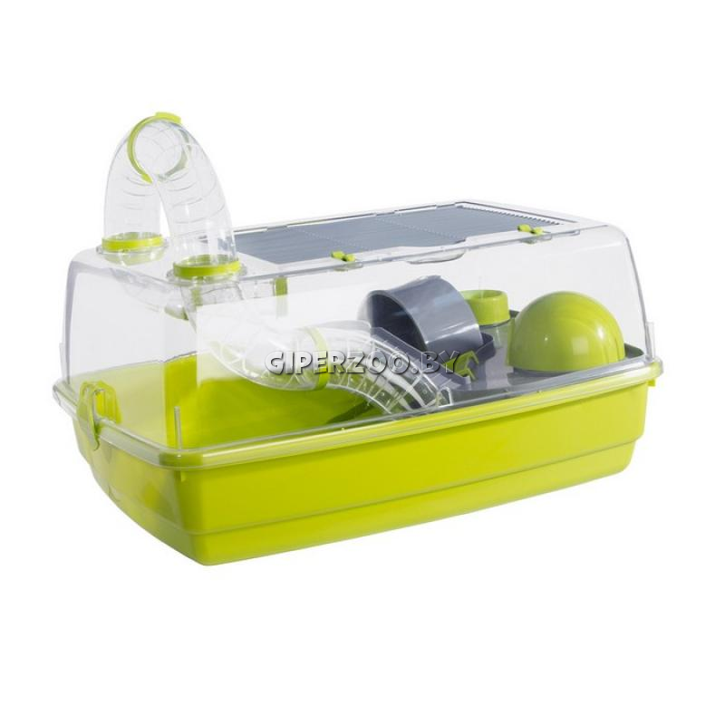 Клетка для Джунгарского хомячка Voltrega  983 серая 56*38.5*25.5 см Клетка для Джунгарского хомячка Voltrega  983 серая 56*38.5*25.5 см