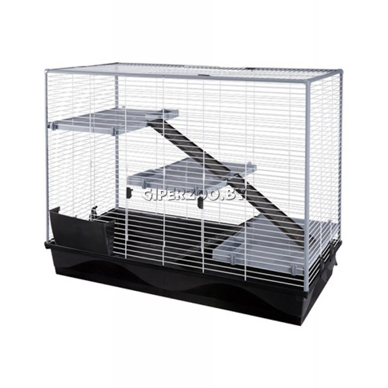 Клетка для кролика Voltrega 986 серая 100*55*94 см Клетка для кролика Voltrega 986 серая 100*55*94 см