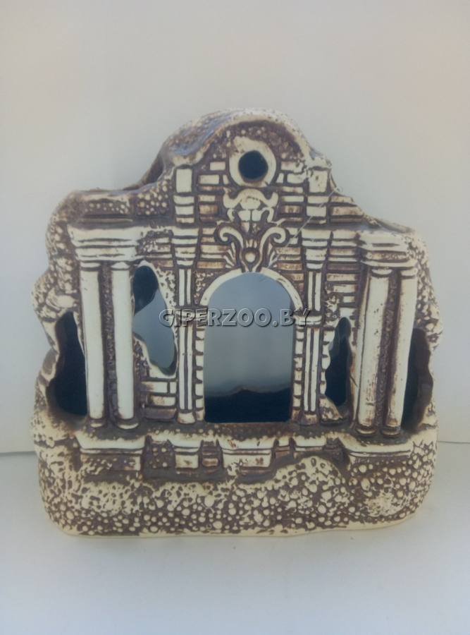 Декорация для аквариума Дверь в скале 195*210 мм Декорация для аквариума Дверь в скале 195*210 мм