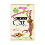 Purina Cat Chow для котят с ягненком и кабачками (соус), 85 гр