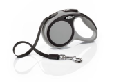 Рулетка Flexi New Comfort серая L, лента 8 м